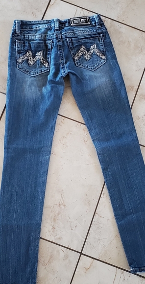 Miss Me Jeans 27inch, Blue low-rise - Picture 4 of 4